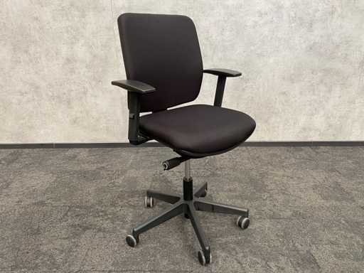 ergonomische bureaustoel zwart