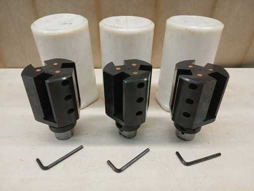 Wodex - HSK-T63-ASHL3 - Set portautensili (3x)