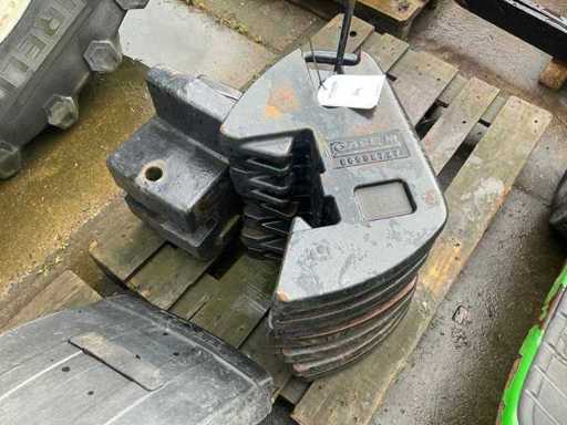 Set di peso anteriore Case IH '360 KG'