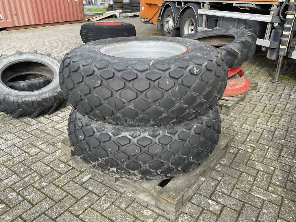 Alliance Lawn pneus pneu avec jante 16.9 R24 (2x)