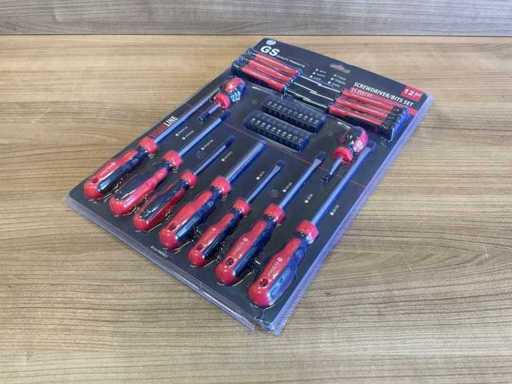 Set de șurubelnițe GS Workline | 35 de piese (10x)