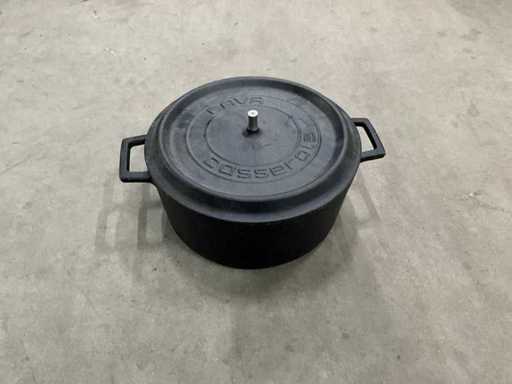 Ragoût en fonte à la lave casserole