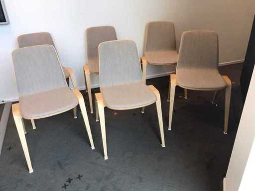 Chaise en bois Tondina 3D Infiniti Design (6x)