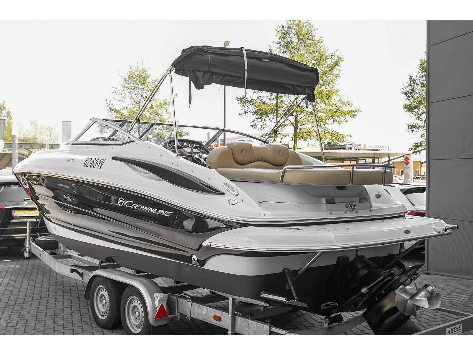 Crownline 266SC 2012 Speedboot (Mercruiser Motor 349,3PK) - (Trailer Harbeck BT3500M 62-WSJ-2)