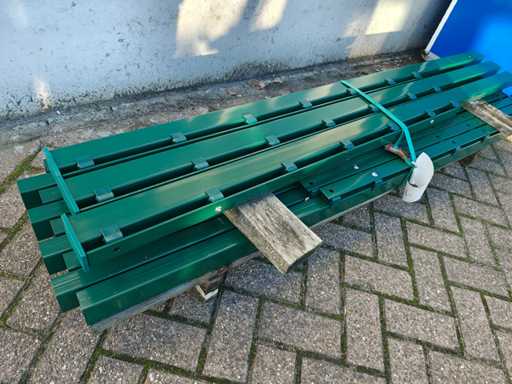 partij 12x- Hekwerk palen 180cm