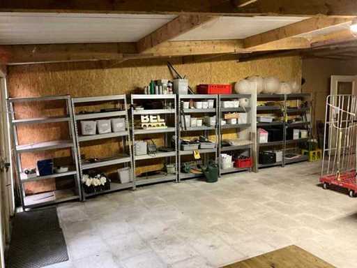 Magazijnstellingen met inhoud (7x)