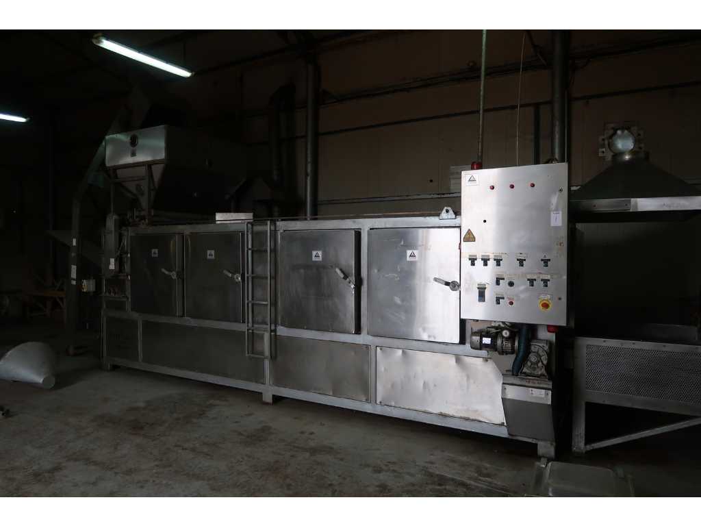 Seeds & Nuts roasting line, food processing machines and restaurant furniture