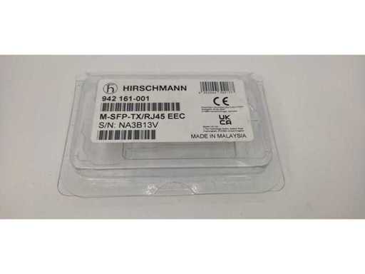 HIRSCHMANN - M-SFP+TX/RJ45 EEC | 942 161-001 - Electronics (5x)
