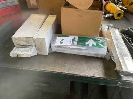 Paretia FL41002 illuminazione d'emergenza a LED 3w (3x)