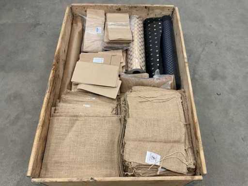 Partij verpakkingsmateriaal