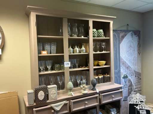 Sideboard with contents