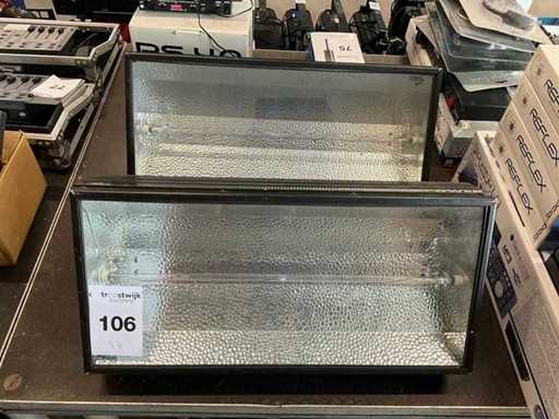 Sagitter Stroboscooplamp (2x)