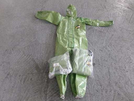 Chemikalienschutzanzug, neuwertig (R18) (9x)