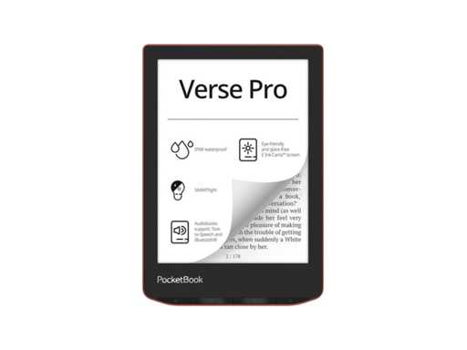PocketBook eReader - Fresh Pro - Passion Red