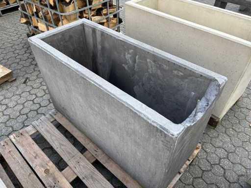 Flower box concrete - Anthracite - 100 x 50 x 100 cm