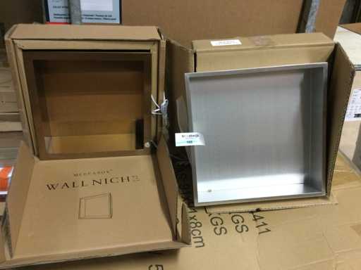 Dusch- oder Badewannennische 30x30 cm (2x)