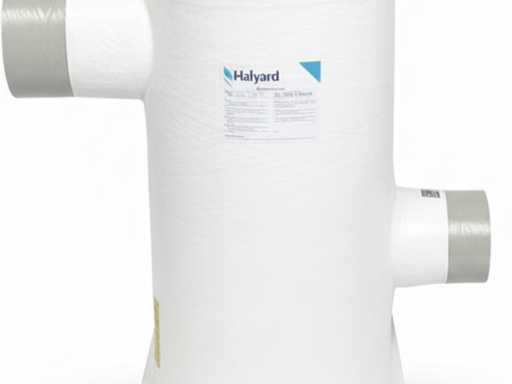 Silencieux moteur à double chambre à double chambre grp blanc 127 - 152mm - H001489