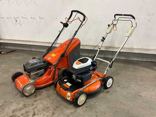 2018 Ma?in? de tuns iarba Stihl RM 4 RV / Husqvarna (2x)