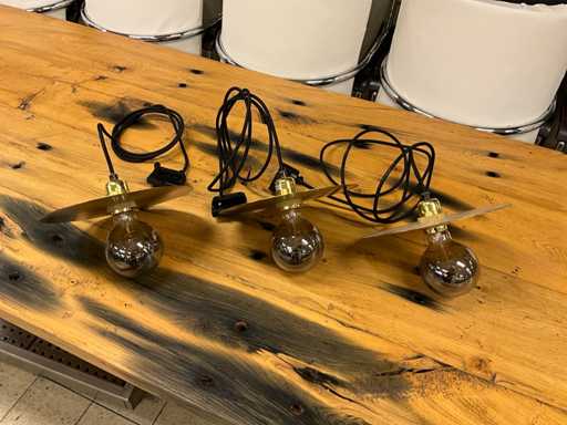 Suspensions lumineuses (3x)