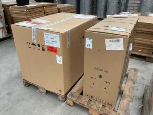 Waterkotte HMTS70150CHW Warmtepomp installatie