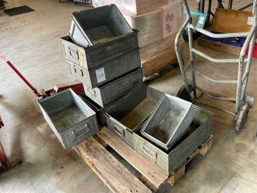 Steel Magazine Bin (9x)