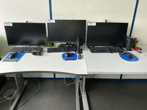 HP & LG Lot de postes informatiques