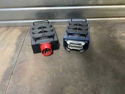 Zeigen Sie TEC Divers Steckdosenleiste