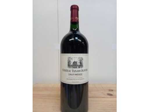2021 - Magnum 1,5 l Chateau Tanais Olivier 2021 - Haut Medoc - Vin rouge (6x)