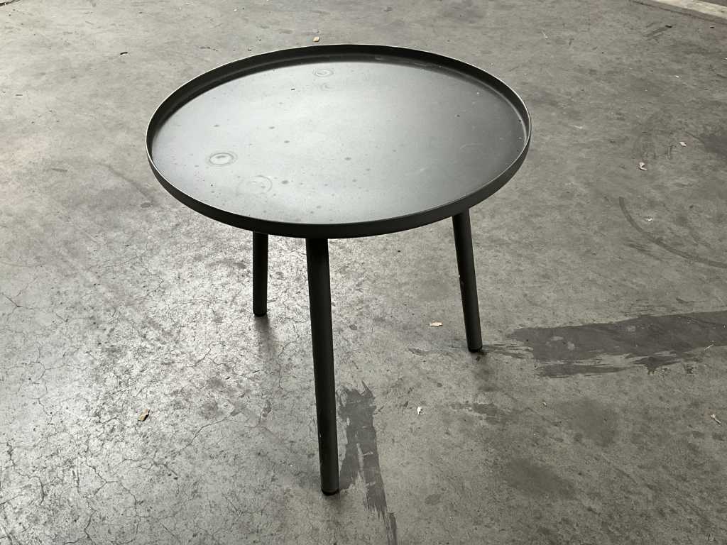 Metal coffee table LIV•OUT dia 45cm