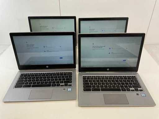 HP 13 G1 13.3”, Core(TM) m7-6Y75, 8 GB RAM, 32 GB SSD ChromeBooks (4x)