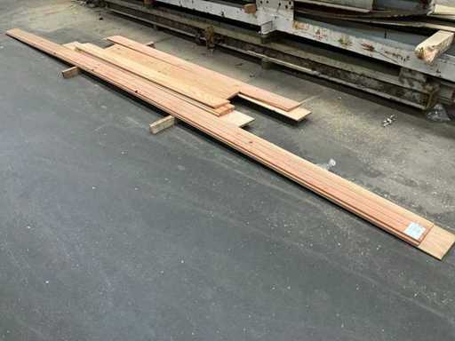 Douglas hout Zweeds Rabat  190x25 (11x)