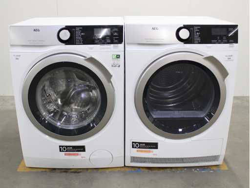 Série AEG 7000 | Laveuse ProSteam Technology & Série AEG 8000 | Sécheuse Lavatherm AbsoluteCare System
