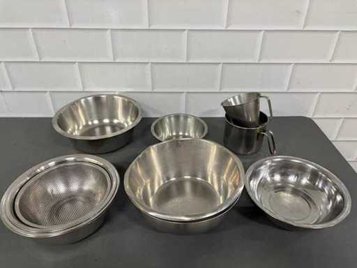 Edelstahl – Küchenutensilien (12x)