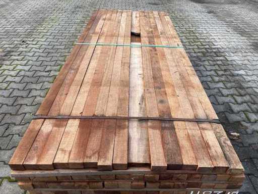 Angelim Pedra regels fijnbezaagd 2400x60x40mm (142x)