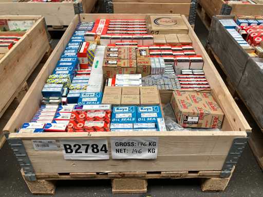 146 kg net bearings from SKF, FAG, INA, NTN, SNR, NSK, IKO, Koyo, Torrington, NKE and others