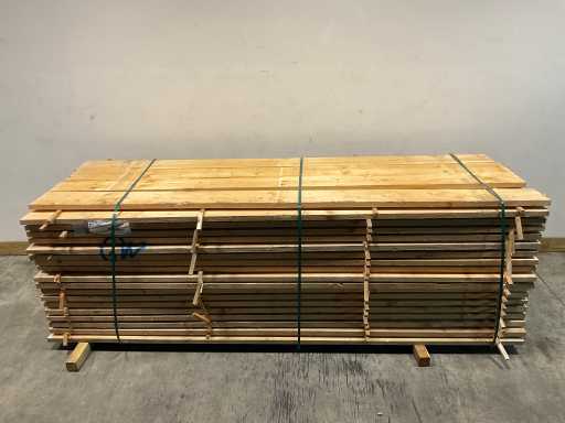 Scaffale per abete 300x21,5x3,5 cm (50x)