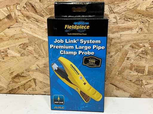 Fieldpiece JL3LC Large Pipe Clamp Probe 3/4" - 4 1/8" Job Link