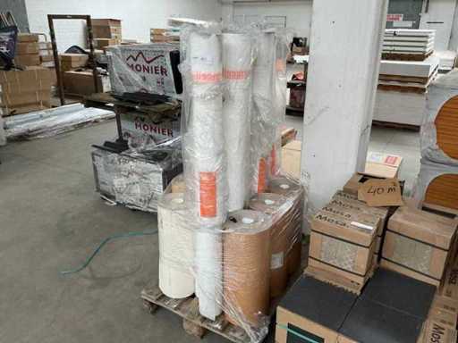 Various reinforced gasket paper (16 rolls)