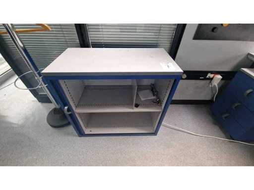 Lista Office - Kantoorkast met schuifdeur - Werkplaatsmeubilair