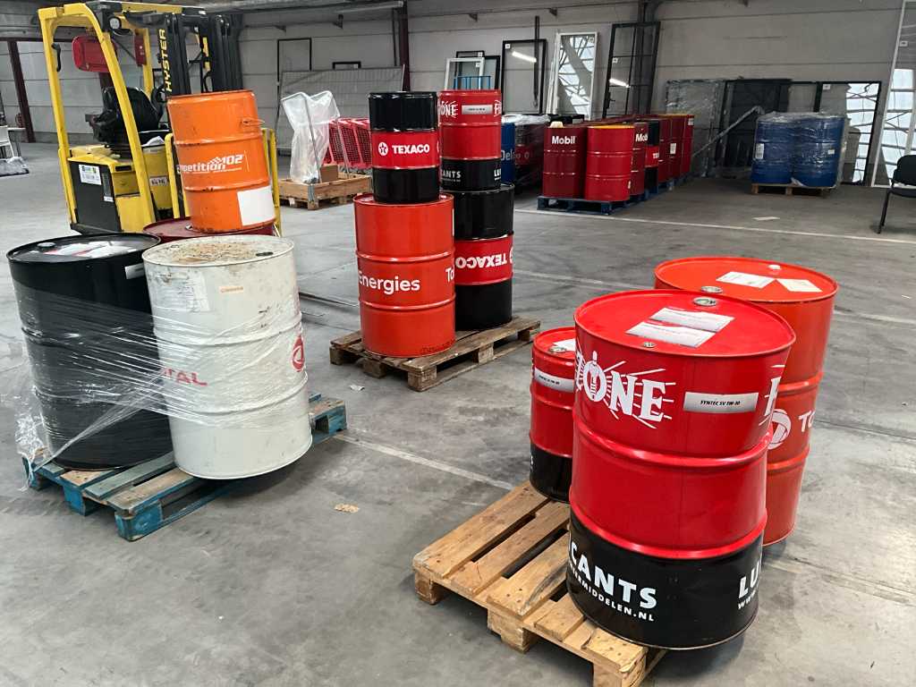 11 various barrels