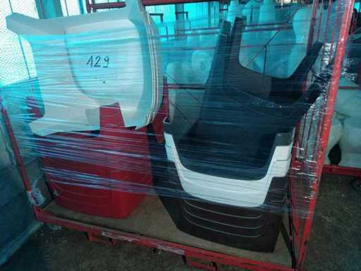 15 măsuțe de cafea SOLID, 5 fotolii SOLID (20x)