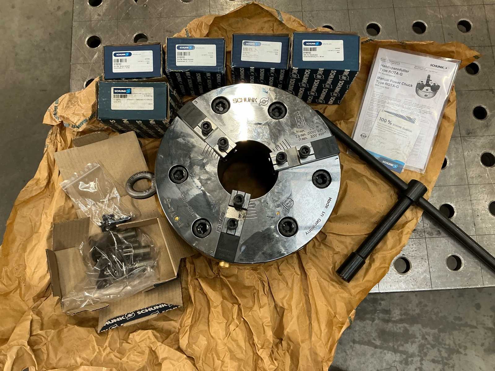 Schunk Rota-G 315-102 Chuck lathe (unused!)