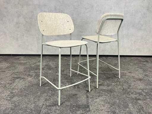 2x De Vorm Hale - duurzame design barstoel