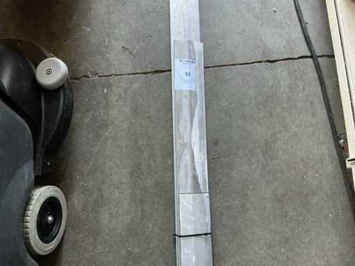 Profile poziomów Alu (3x)