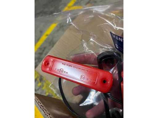 300x Begrenzungsleuchten WAS W189N (orange & weiß) – 12V 0.5W / 24V 1W