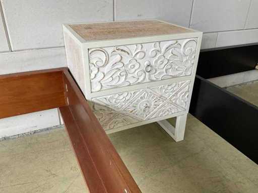 Noptieră din lemn de decowood