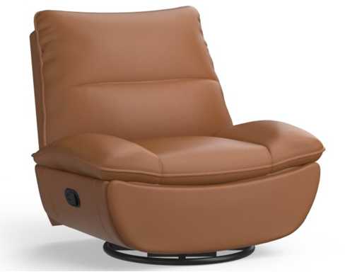 Fauteuil relax pivotant et basculant manuel