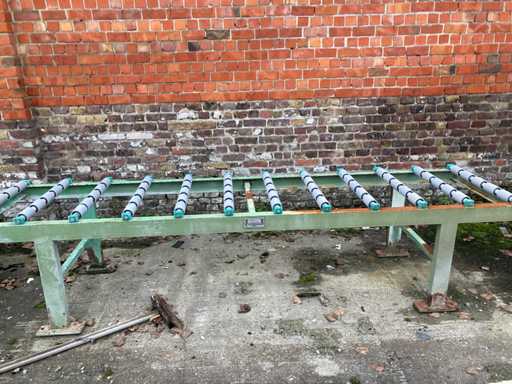 Trasporto a rulli trasportatore: 2 pezzi 320 x 80cm