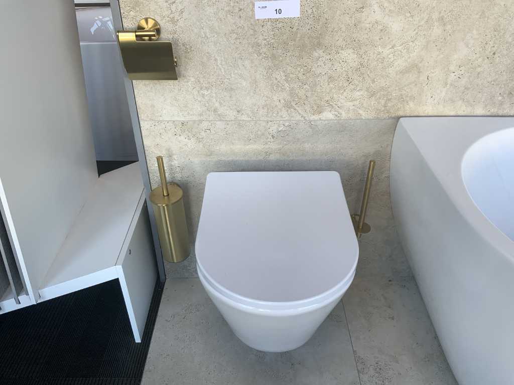 Toaleta wisząca z akcesoriami