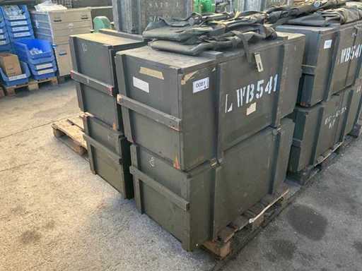 Gemengde partij houten kisten (5x)